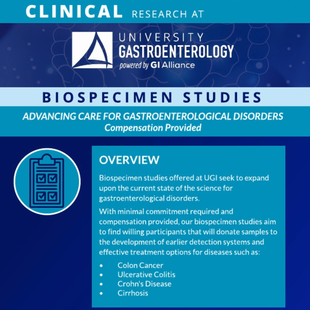 UGI Biospecimen Studies